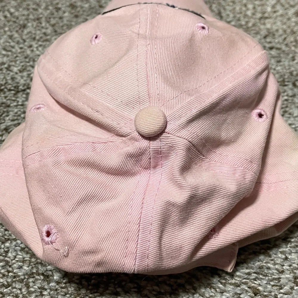 Pink Nevada Embroidered Wolf Pack Cap